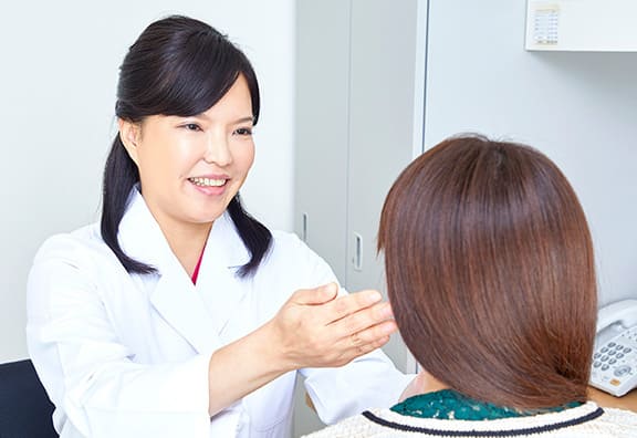 一人ひとりに合わせた丁寧な対応